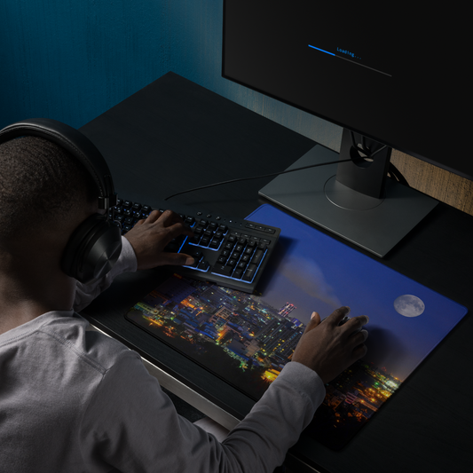 Gaming-Mauspad-Motiv-Skyline